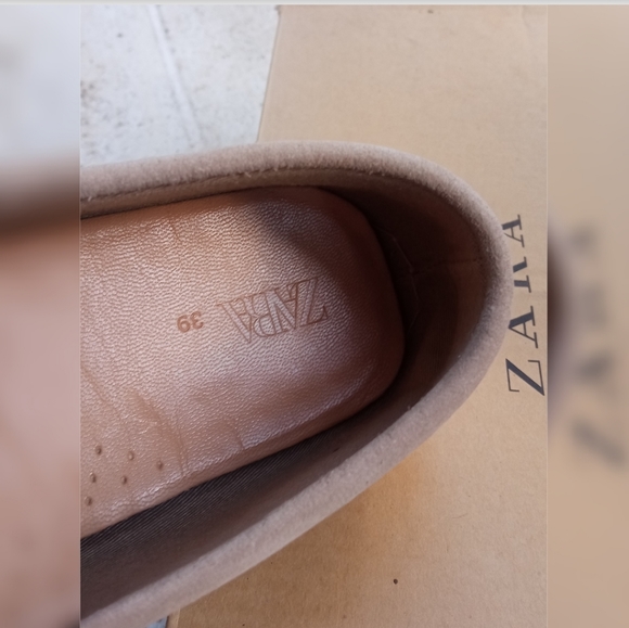 Zara Real Suede Loafers - Picture 5 of 15